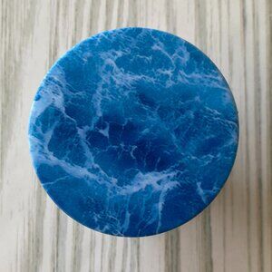 10/$5 Cell Phone Grip BLUE MARBLE WAVES